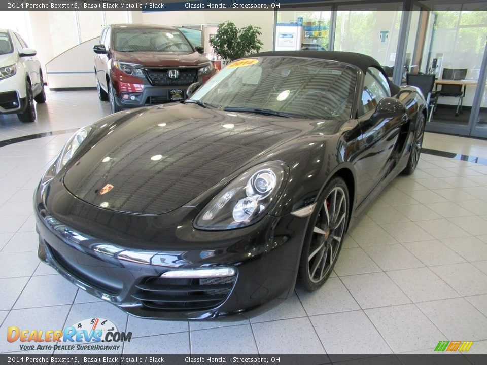 2014 Porsche Boxster S Basalt Black Metallic / Black Photo #33