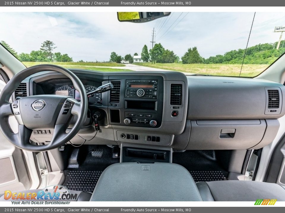 Charcoal Interior - 2015 Nissan NV 2500 HD S Cargo Photo #31