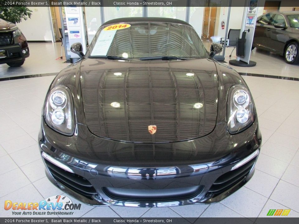 2014 Porsche Boxster S Basalt Black Metallic / Black Photo #34