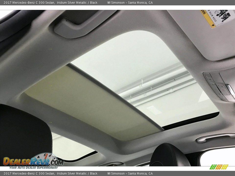 2017 Mercedes-Benz C 300 Sedan Iridium Silver Metallic / Black Photo #29