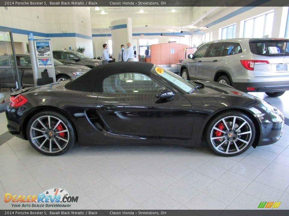 2014 Porsche Boxster S Basalt Black Metallic / Black Photo #36