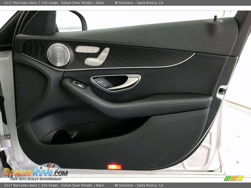 2017 Mercedes-Benz C 300 Sedan Iridium Silver Metallic / Black Photo #30
