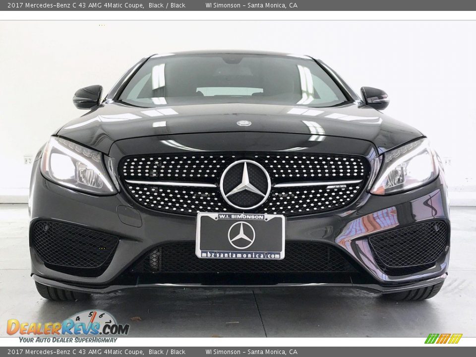 2017 Mercedes-Benz C 43 AMG 4Matic Coupe Black / Black Photo #2