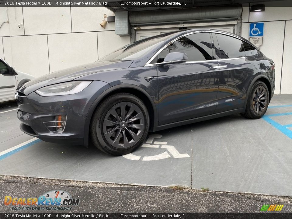 Front 3/4 View of 2018 Tesla Model X 100D Photo #2