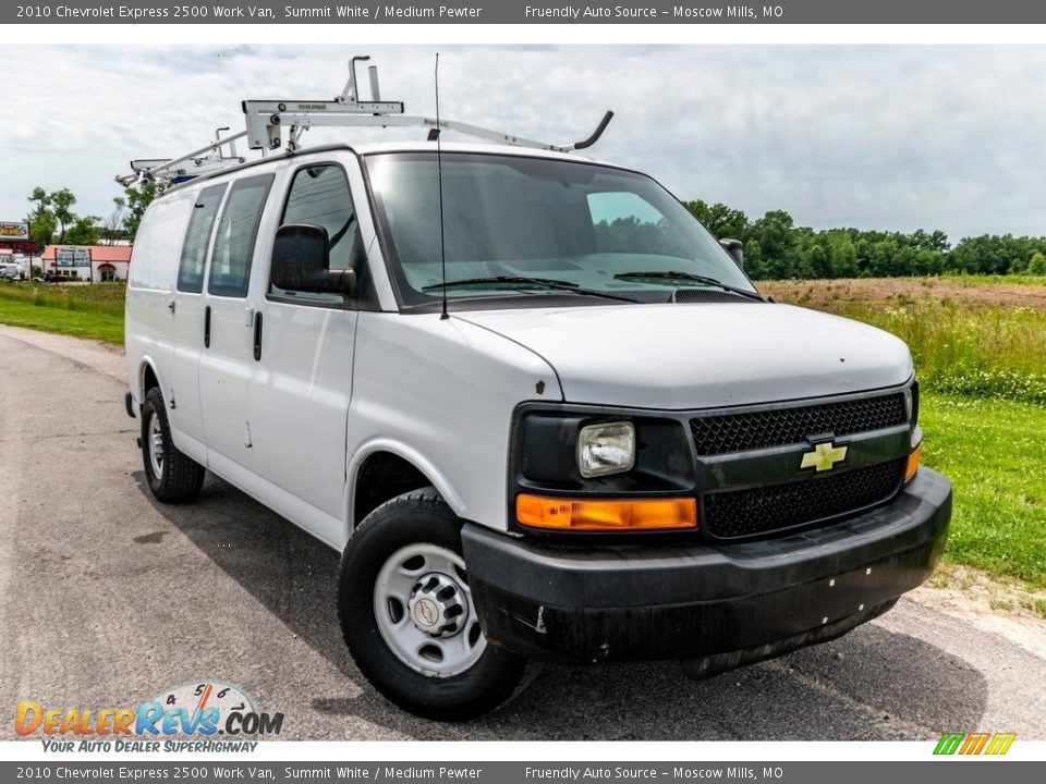 2010 Chevrolet Express 2500 Work Van Summit White / Medium Pewter Photo #1