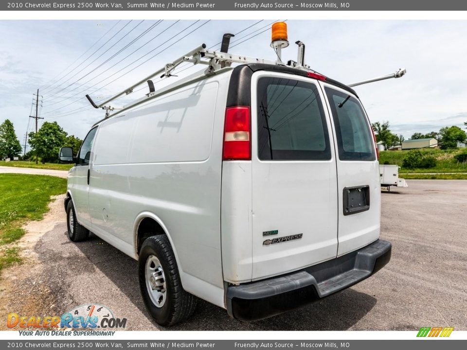 2010 Chevrolet Express 2500 Work Van Summit White / Medium Pewter Photo #6