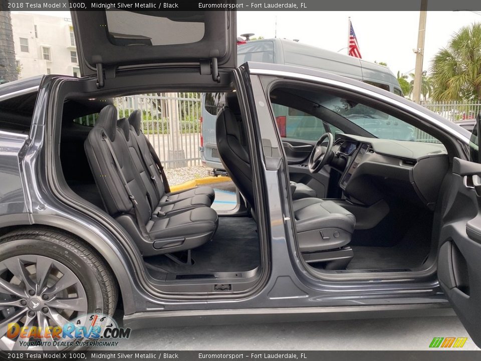 Black Interior - 2018 Tesla Model X 100D Photo #14