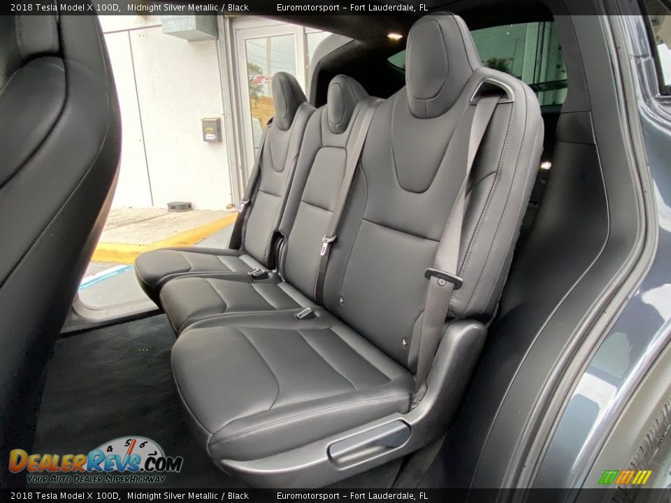 Rear Seat of 2018 Tesla Model X 100D Photo #19