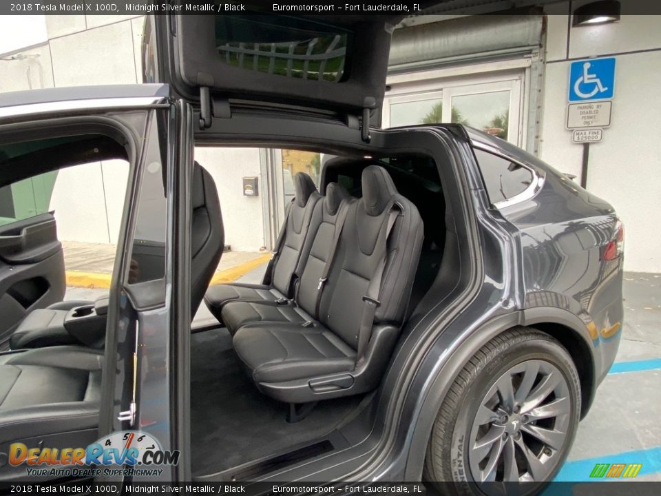 Rear Seat of 2018 Tesla Model X 100D Photo #20
