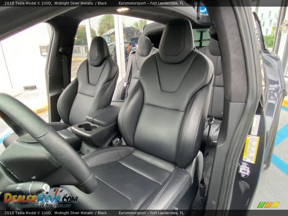 Front Seat of 2018 Tesla Model X 100D Photo #21