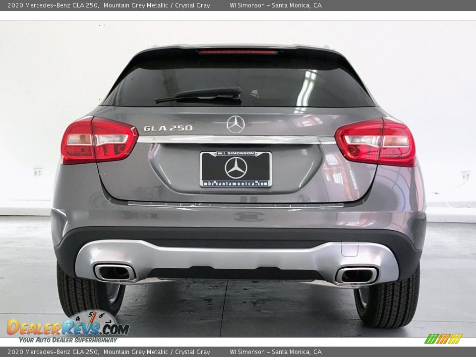 2020 Mercedes-Benz GLA 250 Mountain Grey Metallic / Crystal Gray Photo #3