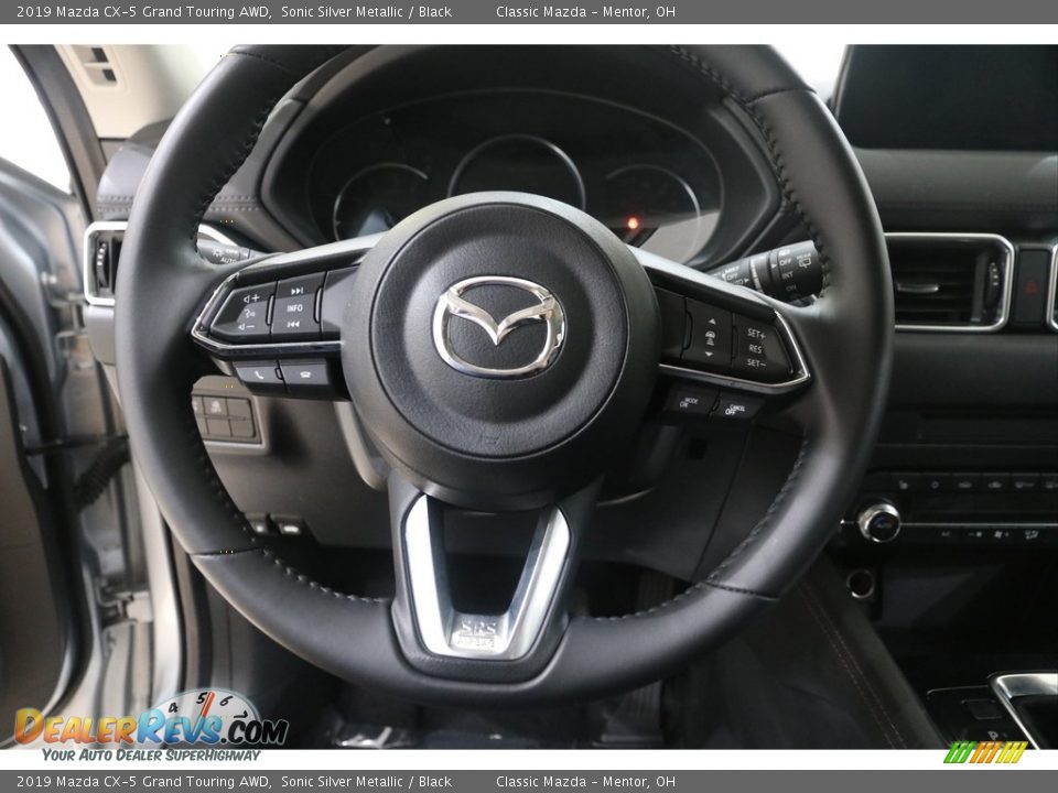 2019 Mazda CX-5 Grand Touring AWD Sonic Silver Metallic / Black Photo #8