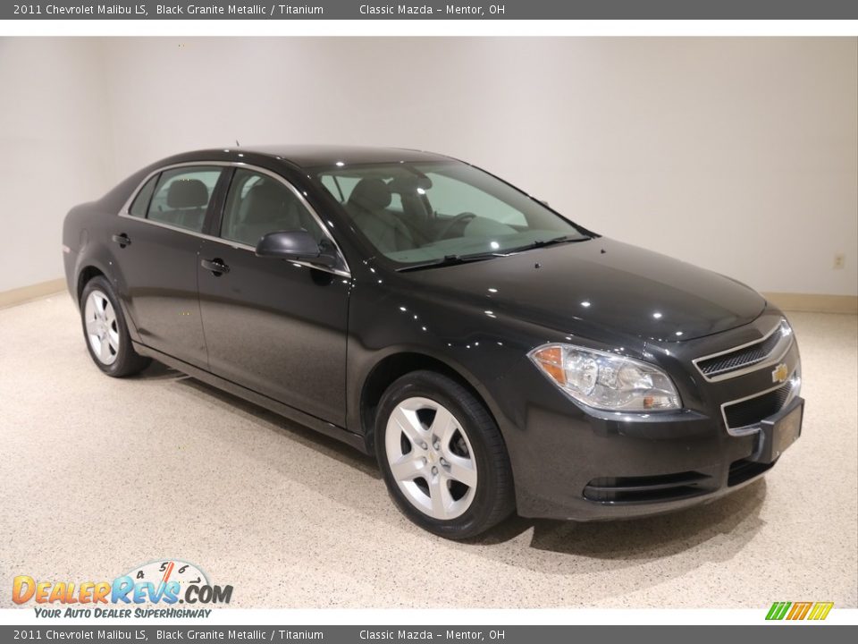 2011 Chevrolet Malibu LS Black Granite Metallic / Titanium Photo #1