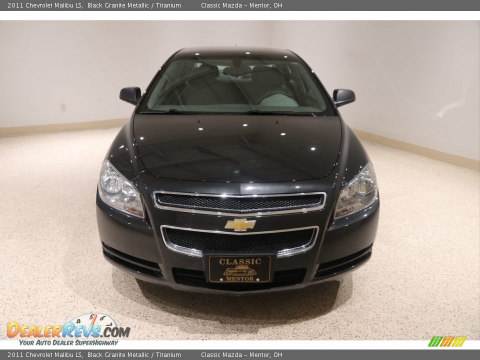 2011 Chevrolet Malibu LS Black Granite Metallic / Titanium Photo #2