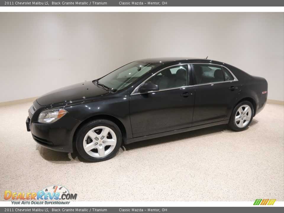 2011 Chevrolet Malibu LS Black Granite Metallic / Titanium Photo #3