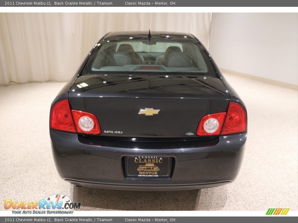 2011 Chevrolet Malibu LS Black Granite Metallic / Titanium Photo #4