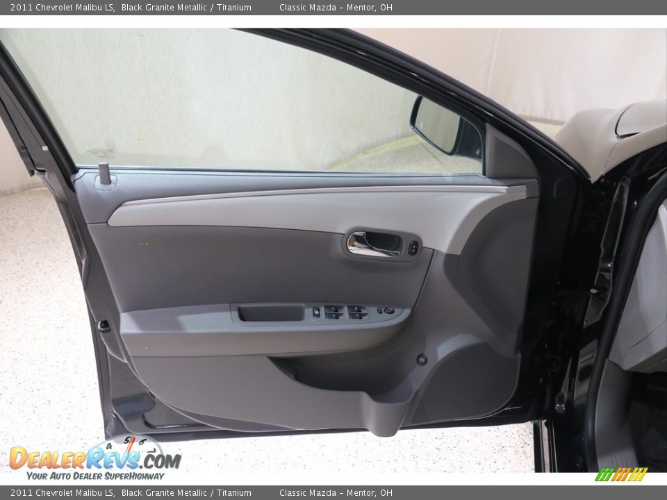 2011 Chevrolet Malibu LS Black Granite Metallic / Titanium Photo #5