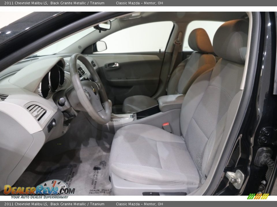2011 Chevrolet Malibu LS Black Granite Metallic / Titanium Photo #6