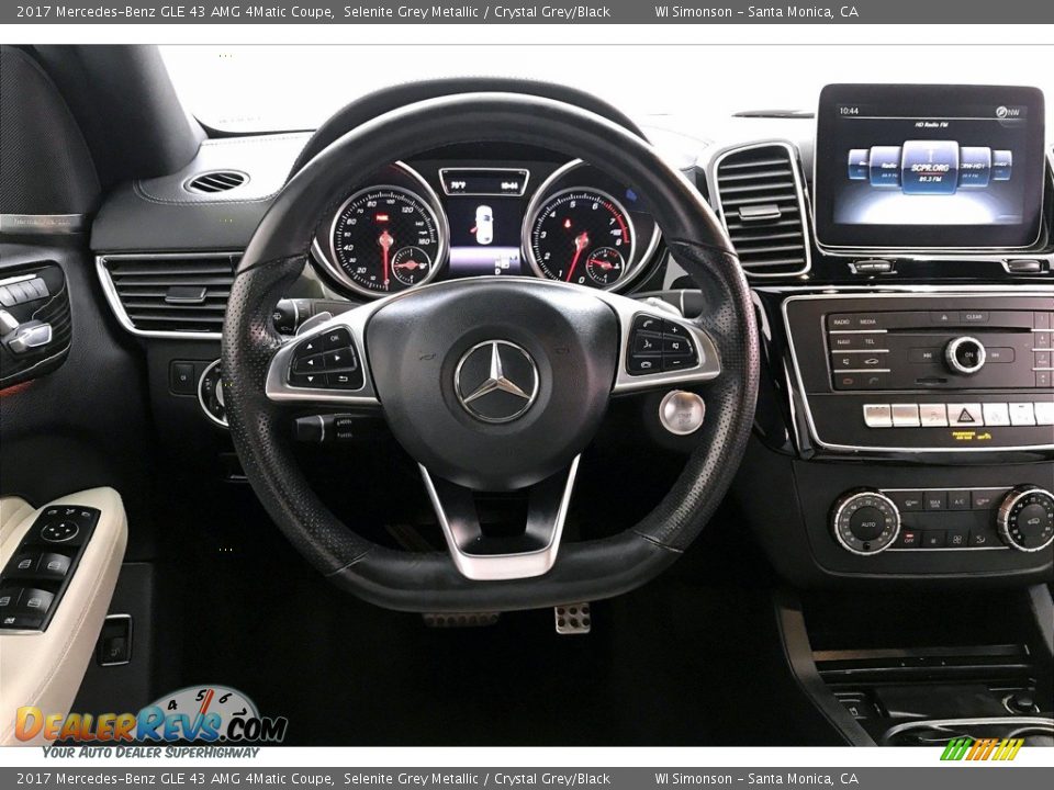 Dashboard of 2017 Mercedes-Benz GLE 43 AMG 4Matic Coupe Photo #4