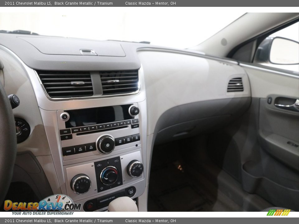 2011 Chevrolet Malibu LS Black Granite Metallic / Titanium Photo #10