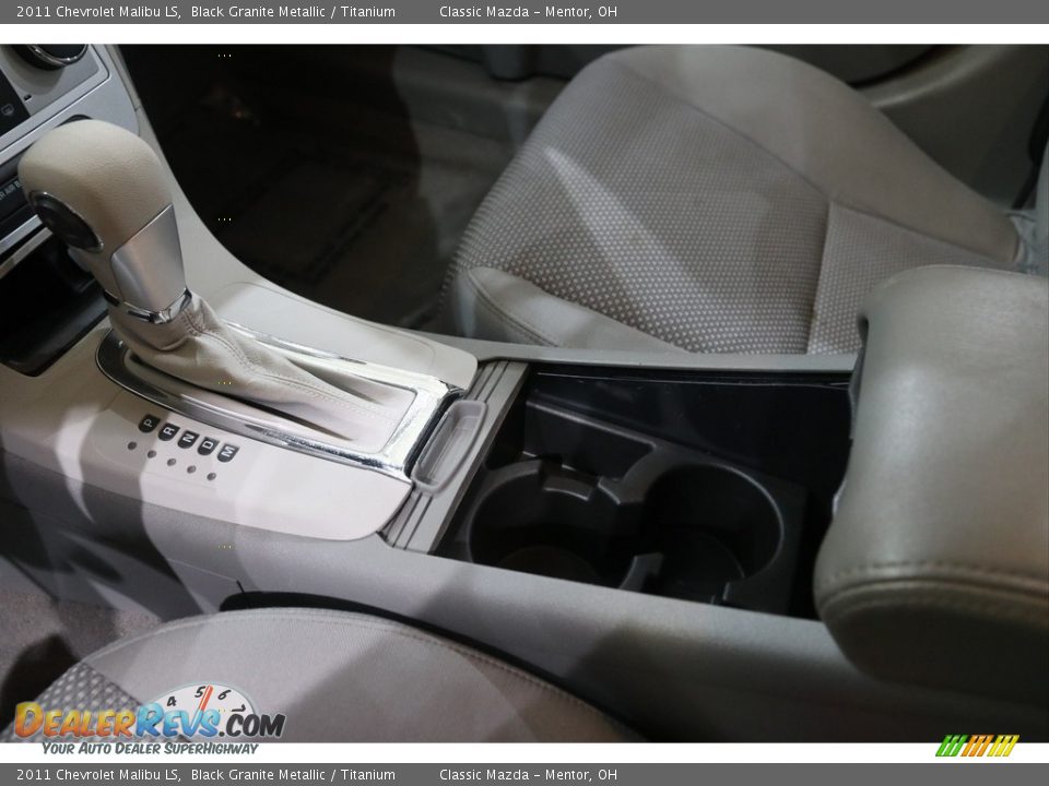 2011 Chevrolet Malibu LS Black Granite Metallic / Titanium Photo #12