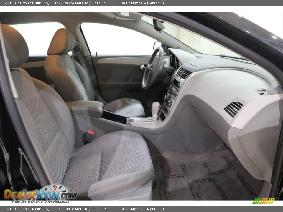 2011 Chevrolet Malibu LS Black Granite Metallic / Titanium Photo #13