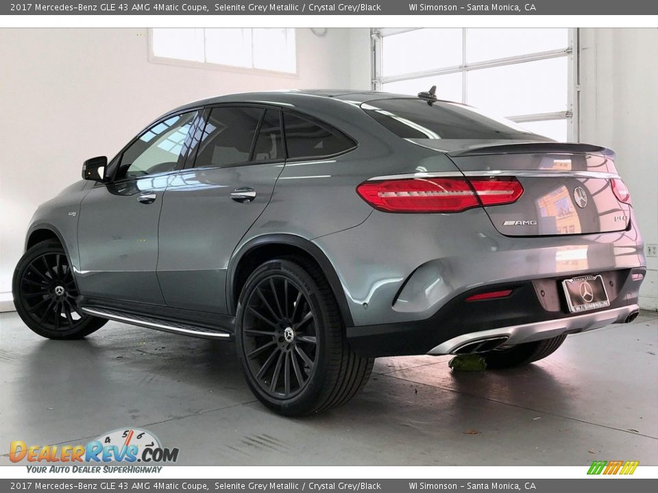 Selenite Grey Metallic 2017 Mercedes-Benz GLE 43 AMG 4Matic Coupe Photo #10