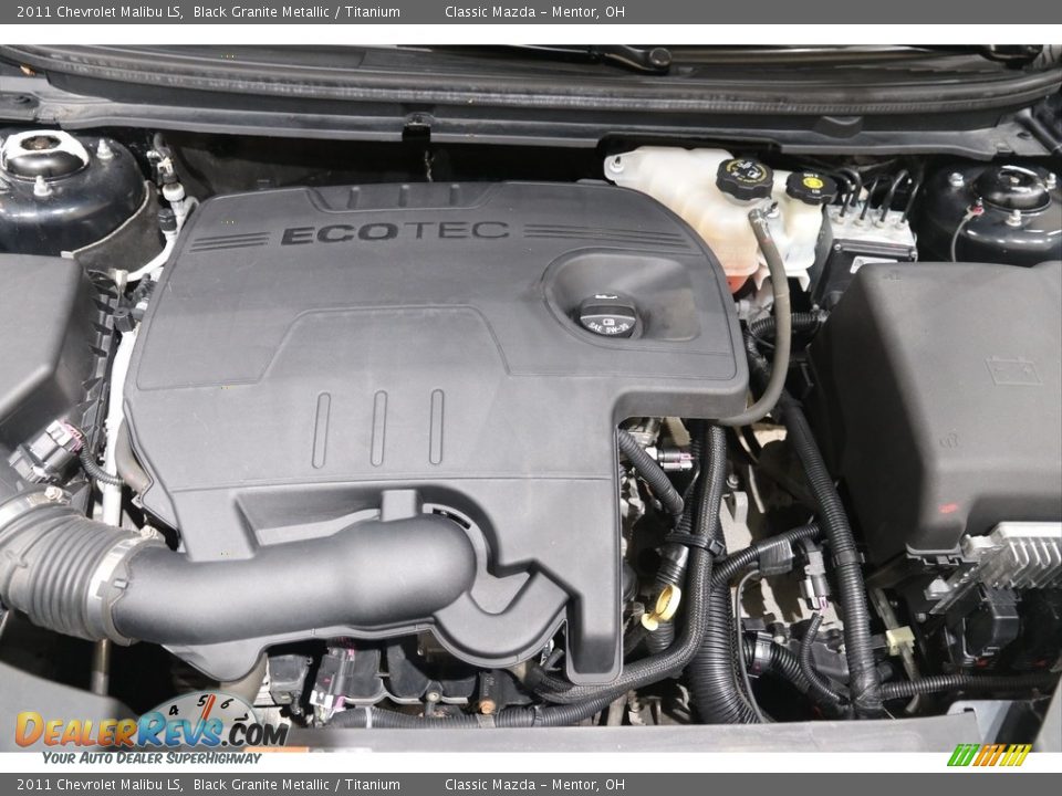 2011 Chevrolet Malibu LS Black Granite Metallic / Titanium Photo #16