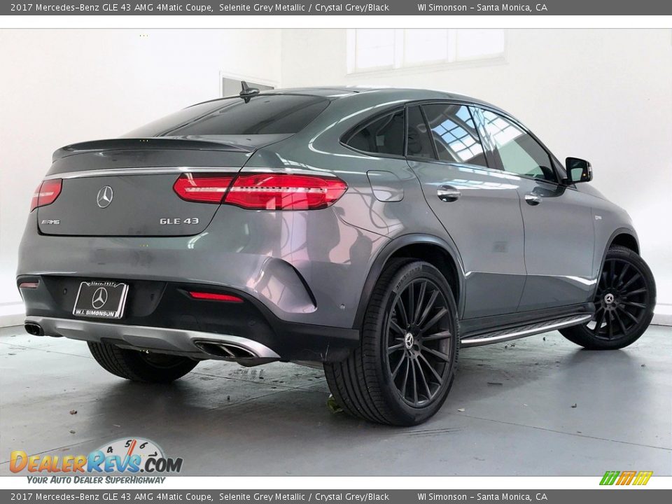 Selenite Grey Metallic 2017 Mercedes-Benz GLE 43 AMG 4Matic Coupe Photo #16