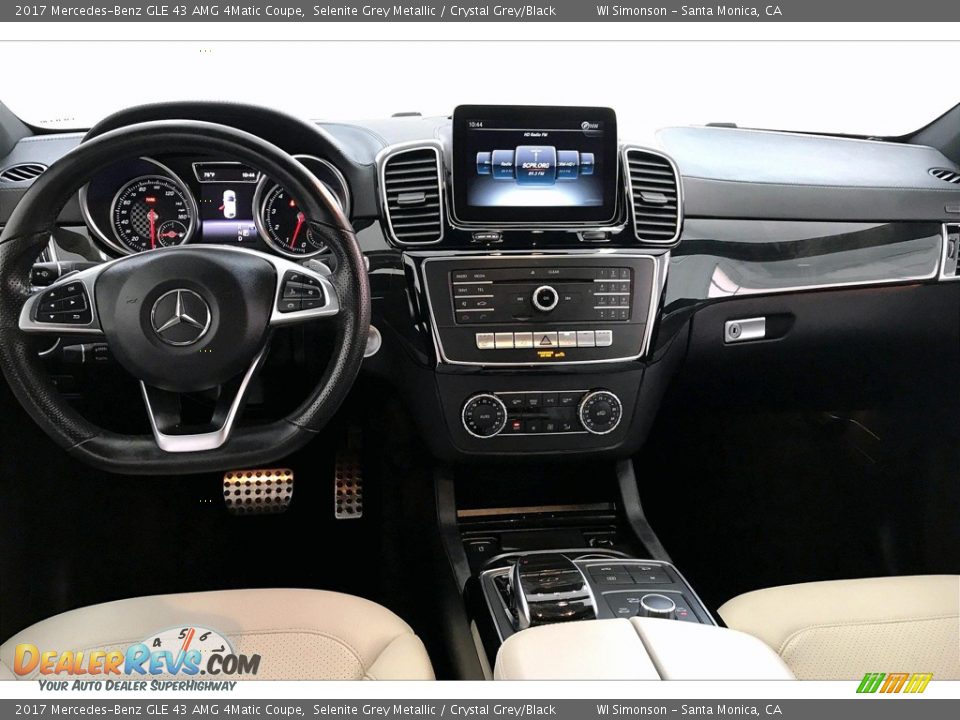 Dashboard of 2017 Mercedes-Benz GLE 43 AMG 4Matic Coupe Photo #17