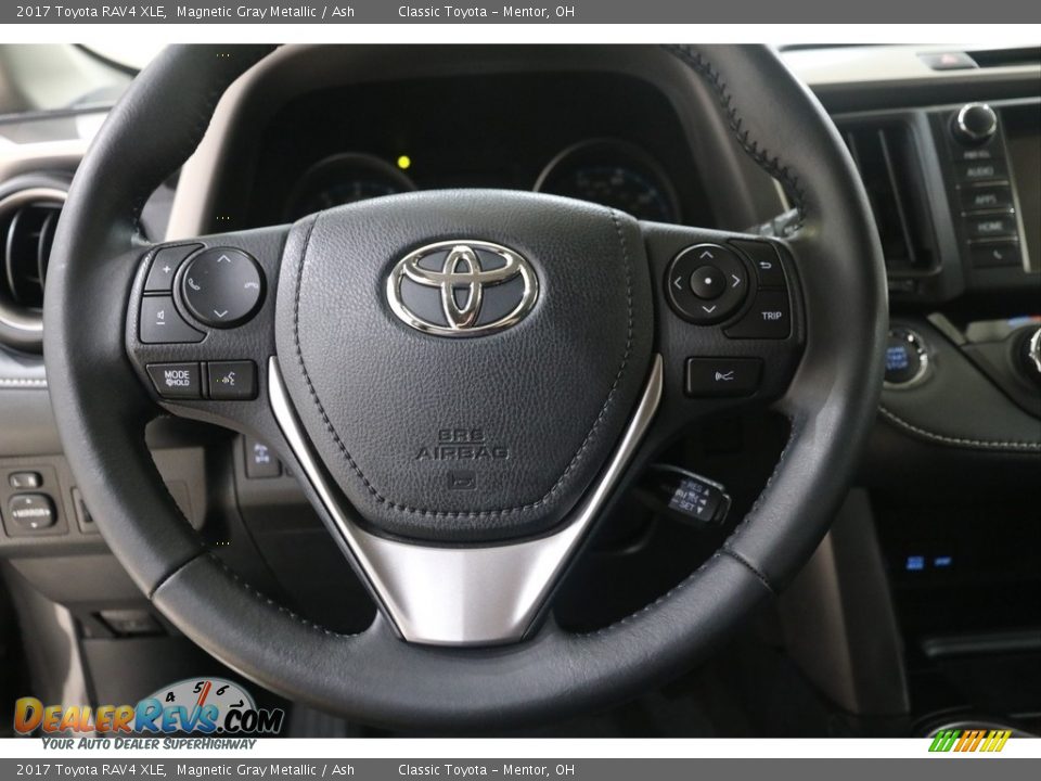 2017 Toyota RAV4 XLE Magnetic Gray Metallic / Ash Photo #8