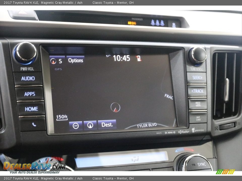 2017 Toyota RAV4 XLE Magnetic Gray Metallic / Ash Photo #12