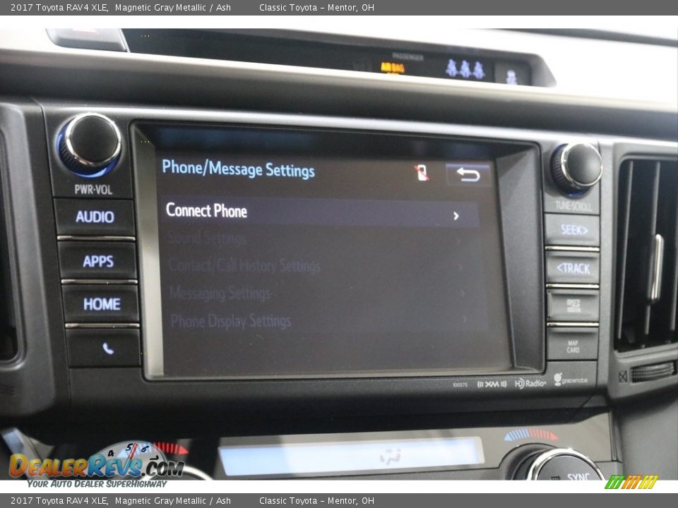 2017 Toyota RAV4 XLE Magnetic Gray Metallic / Ash Photo #13