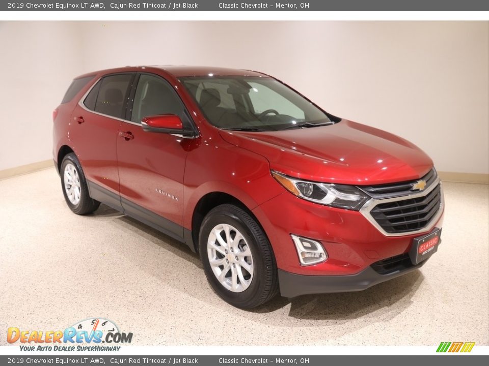 2019 Chevrolet Equinox LT AWD Cajun Red Tintcoat / Jet Black Photo #1