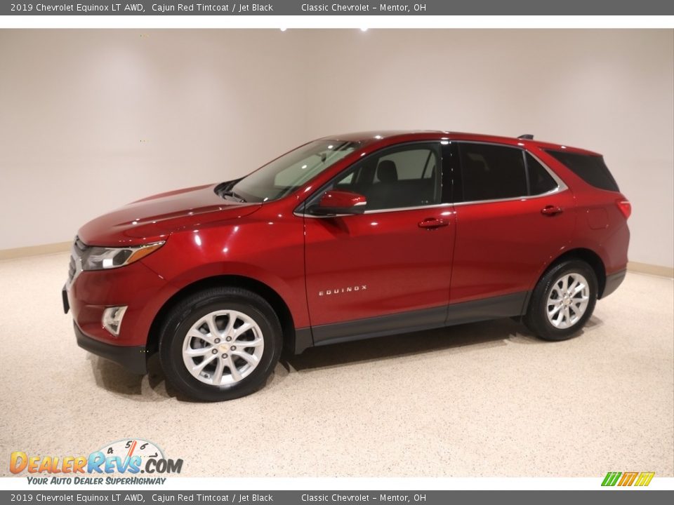 2019 Chevrolet Equinox LT AWD Cajun Red Tintcoat / Jet Black Photo #3