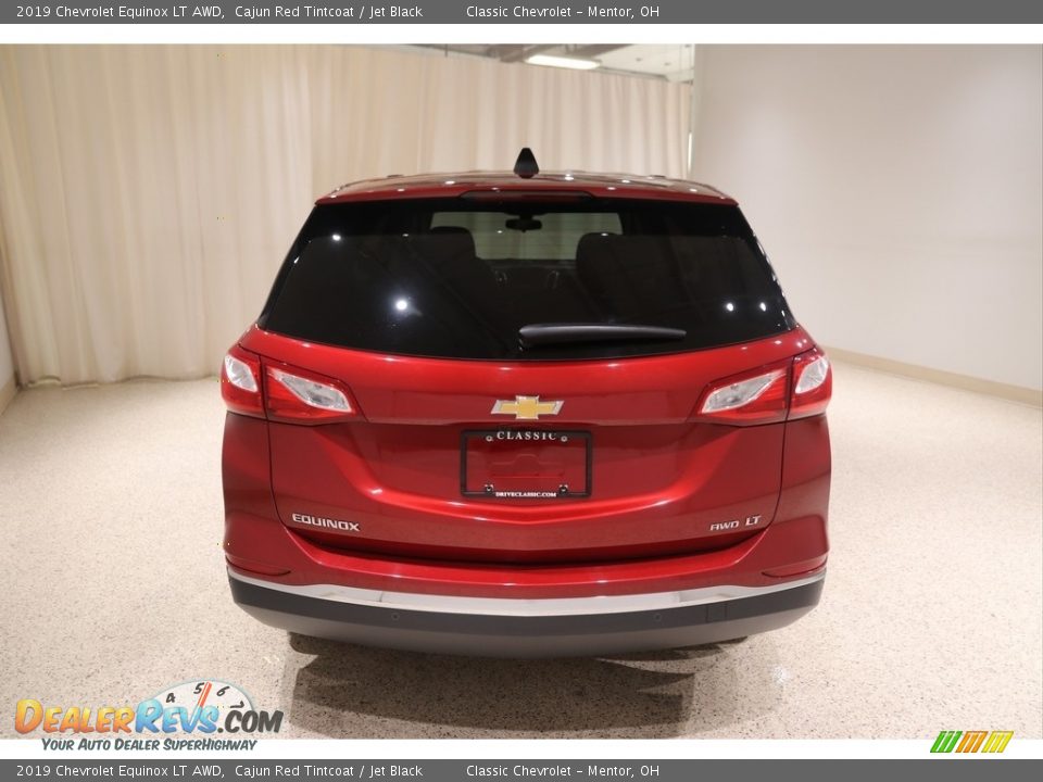 2019 Chevrolet Equinox LT AWD Cajun Red Tintcoat / Jet Black Photo #4