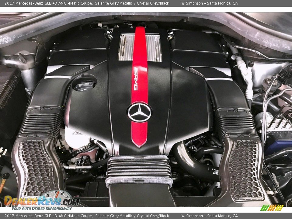 2017 Mercedes-Benz GLE 43 AMG 4Matic Coupe 3.0 Liter DI biturbo DOHC 24-Valve VVT V6 Engine Photo #31