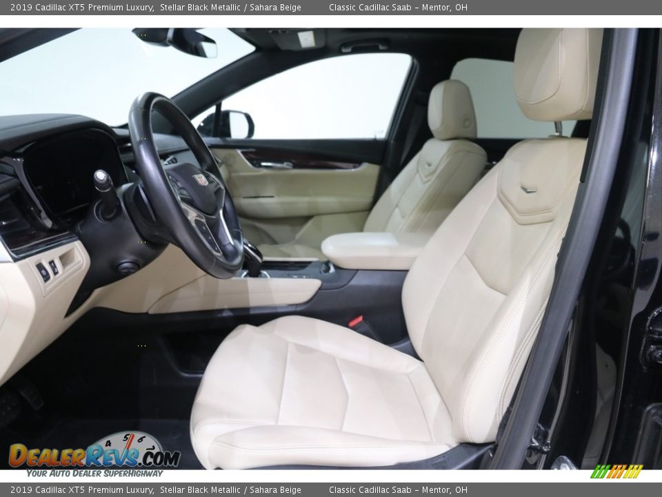 Sahara Beige Interior - 2019 Cadillac XT5 Premium Luxury Photo #6