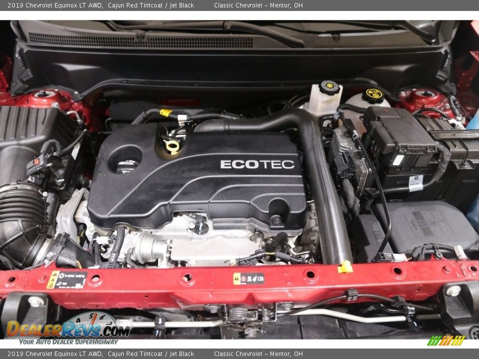 2019 Chevrolet Equinox LT AWD Cajun Red Tintcoat / Jet Black Photo #17