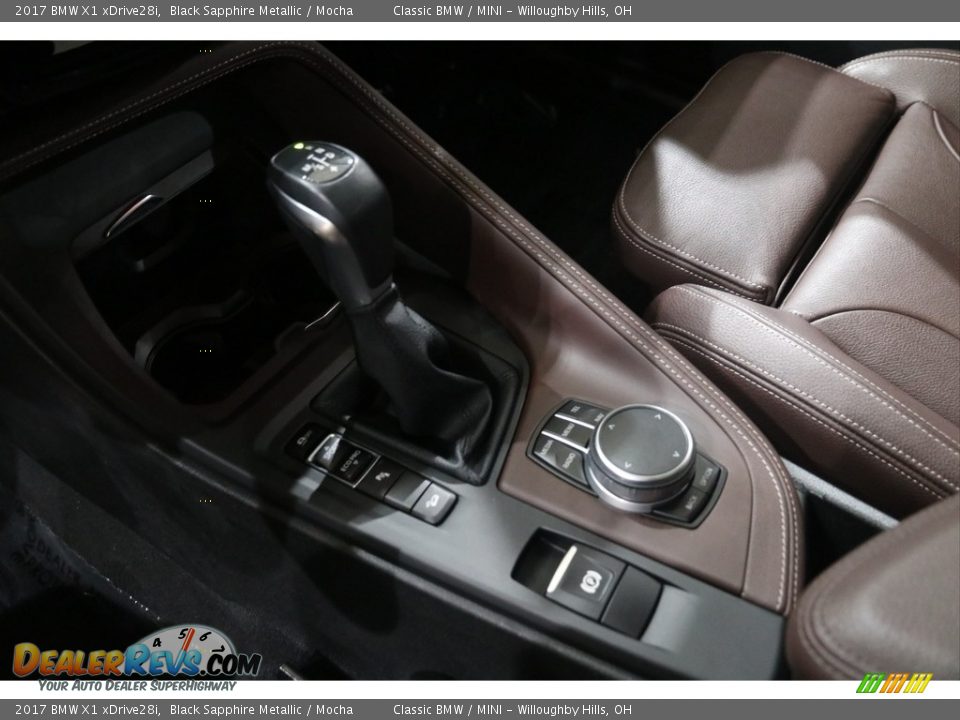 2017 BMW X1 xDrive28i Black Sapphire Metallic / Mocha Photo #15