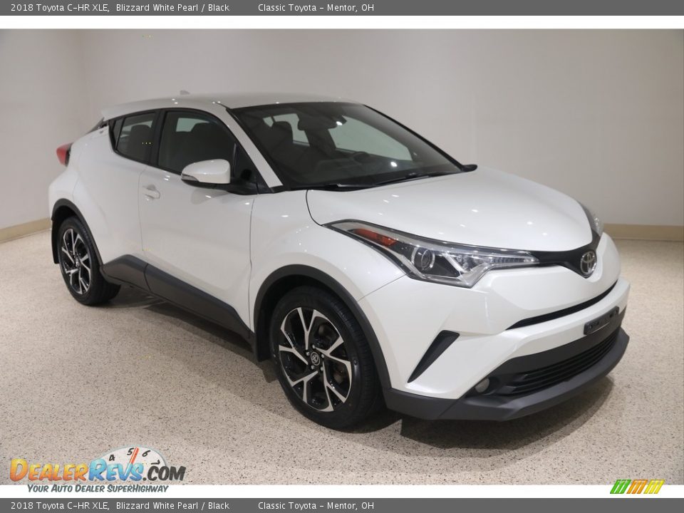 2018 Toyota C-HR XLE Blizzard White Pearl / Black Photo #1