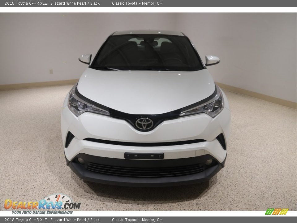 2018 Toyota C-HR XLE Blizzard White Pearl / Black Photo #2