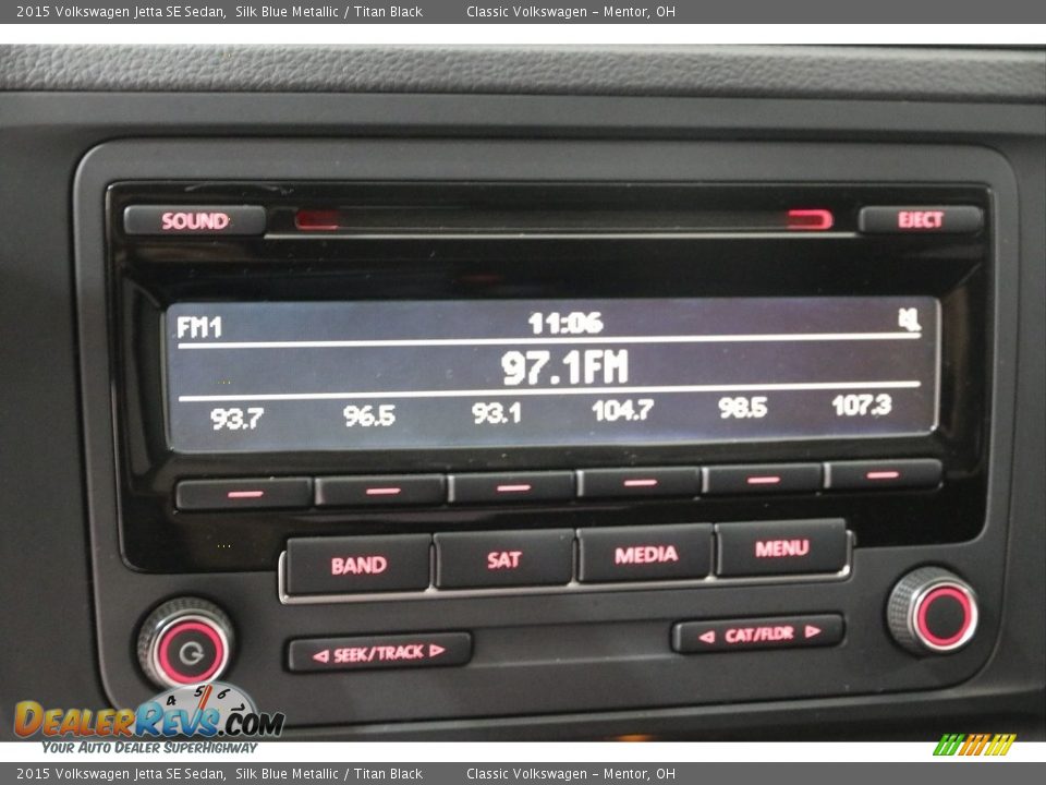 Audio System of 2015 Volkswagen Jetta SE Sedan Photo #10