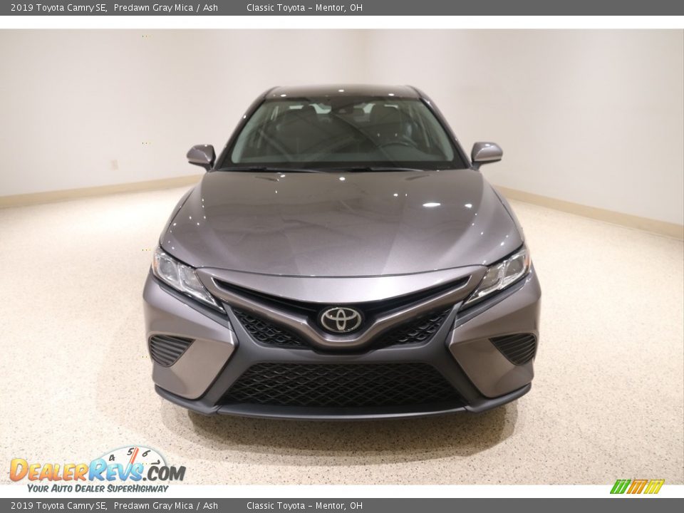2019 Toyota Camry SE Predawn Gray Mica / Ash Photo #2