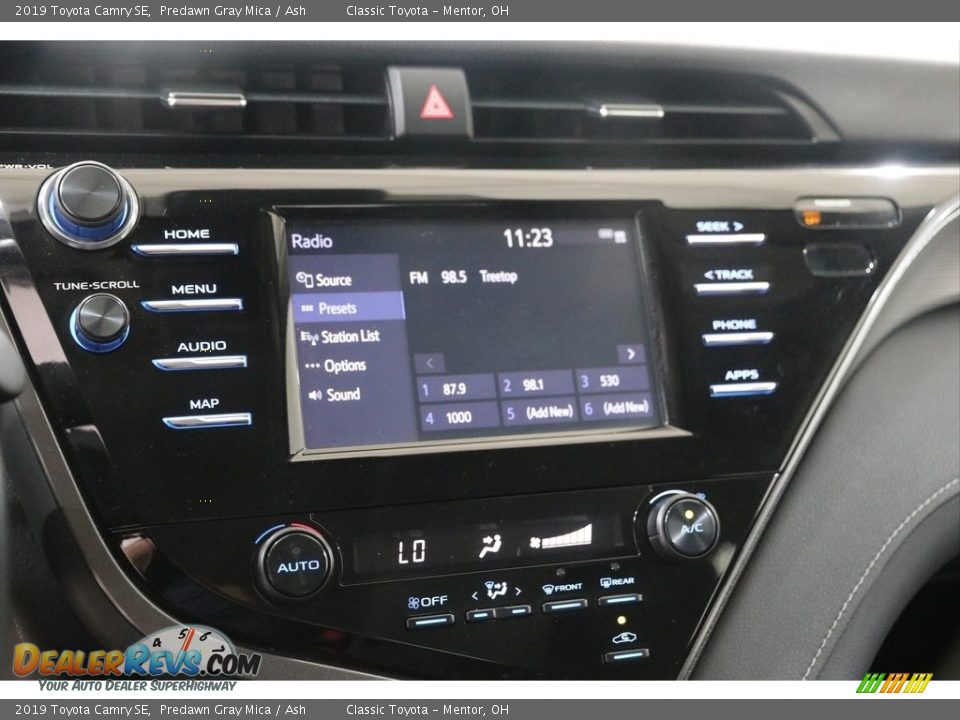 2019 Toyota Camry SE Predawn Gray Mica / Ash Photo #11