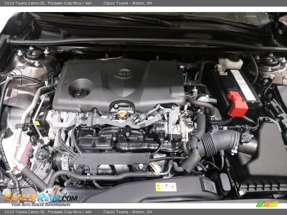 2019 Toyota Camry SE Predawn Gray Mica / Ash Photo #17