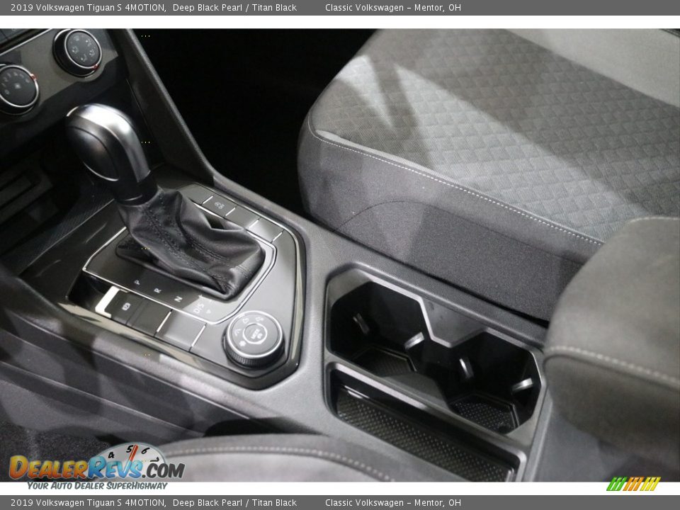 2019 Volkswagen Tiguan S 4MOTION Deep Black Pearl / Titan Black Photo #14