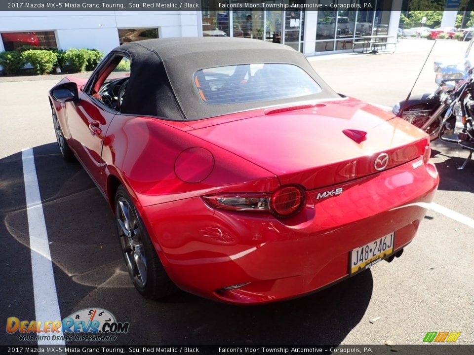 2017 Mazda MX-5 Miata Grand Touring Soul Red Metallic / Black Photo #2