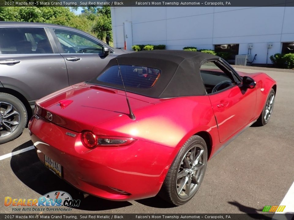 2017 Mazda MX-5 Miata Grand Touring Soul Red Metallic / Black Photo #3