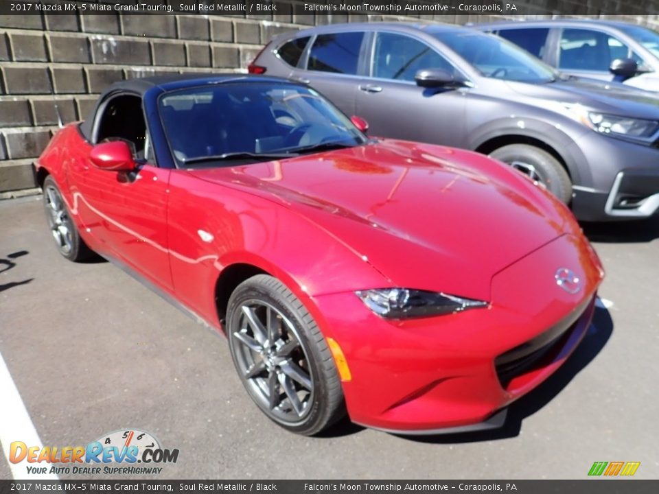 2017 Mazda MX-5 Miata Grand Touring Soul Red Metallic / Black Photo #4